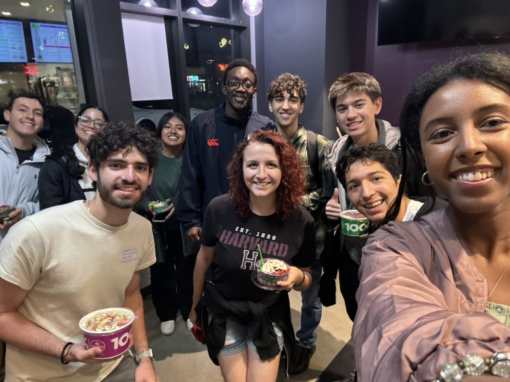 Acai with JKC Scholars from MIT and Harvard