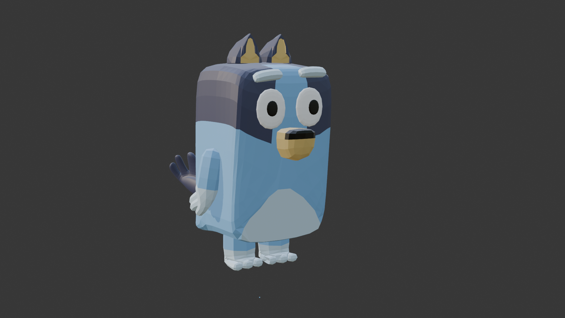 Model of Bluey