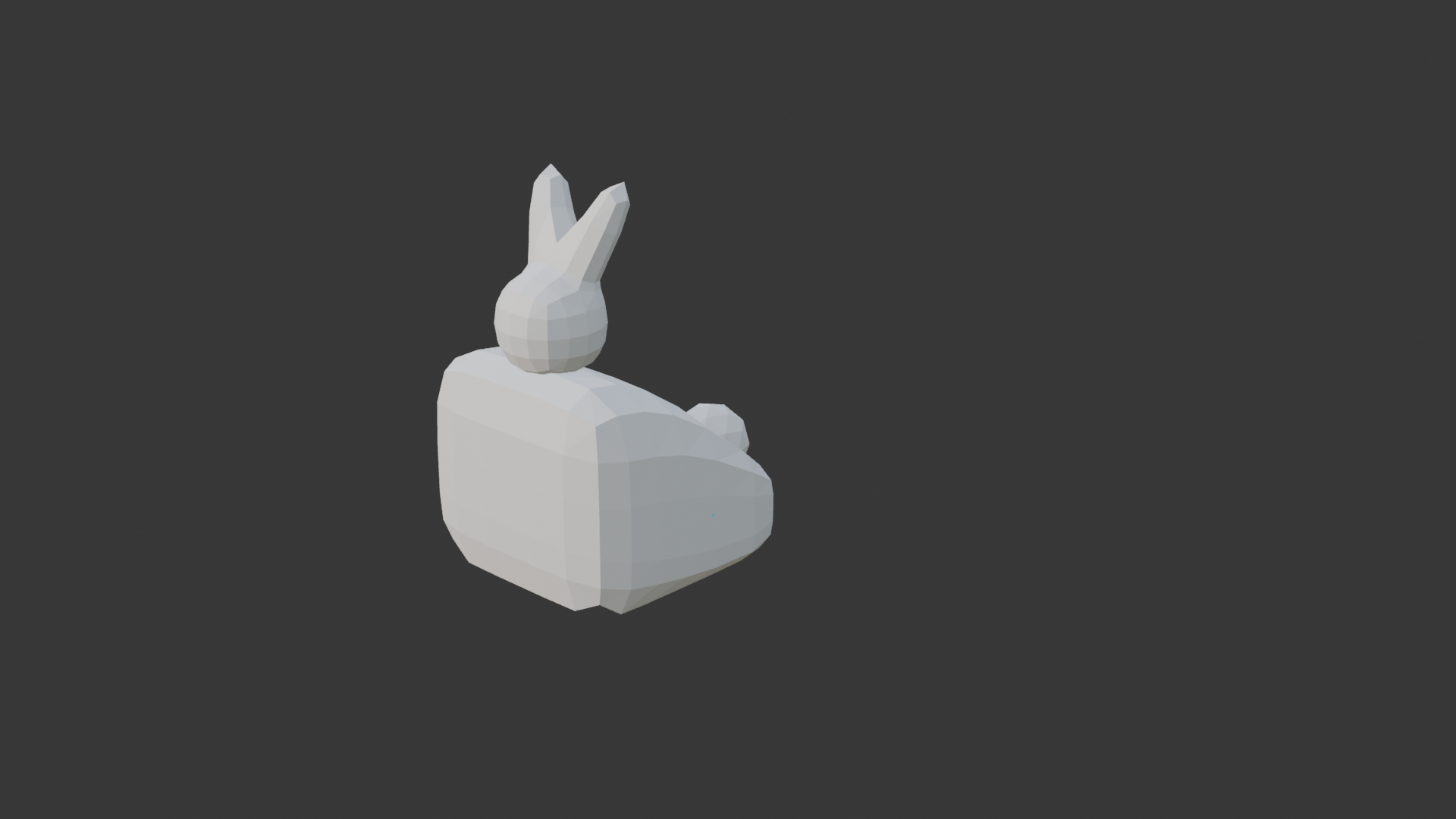 Model of a bunny